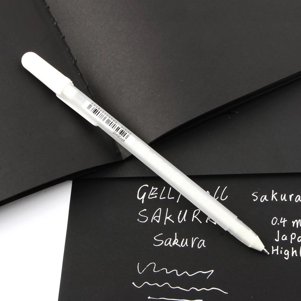 M&G White Gel Pen | Space Stationery